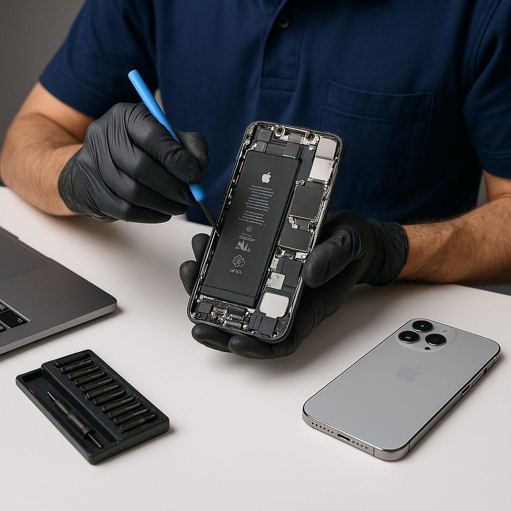 Ремонт техники Apple в центре Варшавы