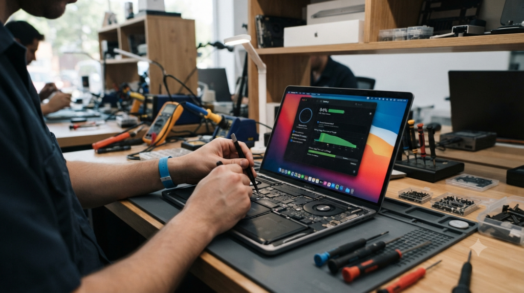 Dlaczego MacBook szybko się rozładowuje?