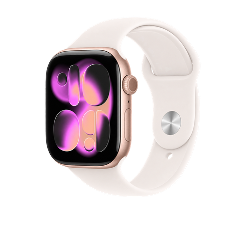 Apple Watch Series 11 – widok z przodu i z tyłu