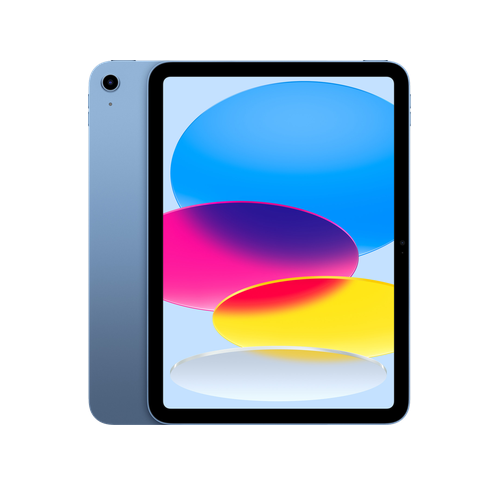 iPad 10. generacji – widok z przodu i z tyłu