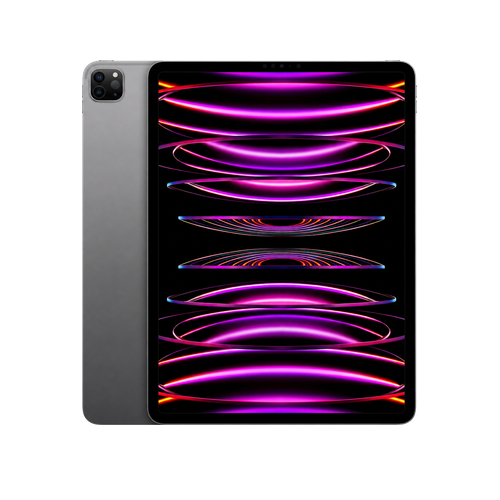 iPad Pro 12,9 cala (6. generacji) – widok z przodu i z tyłu